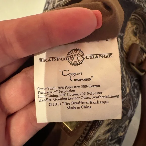 RARE HTF The Bradford Exchange Vintage Dachshund Shoulder Bag Like New - Picture 7 of 10